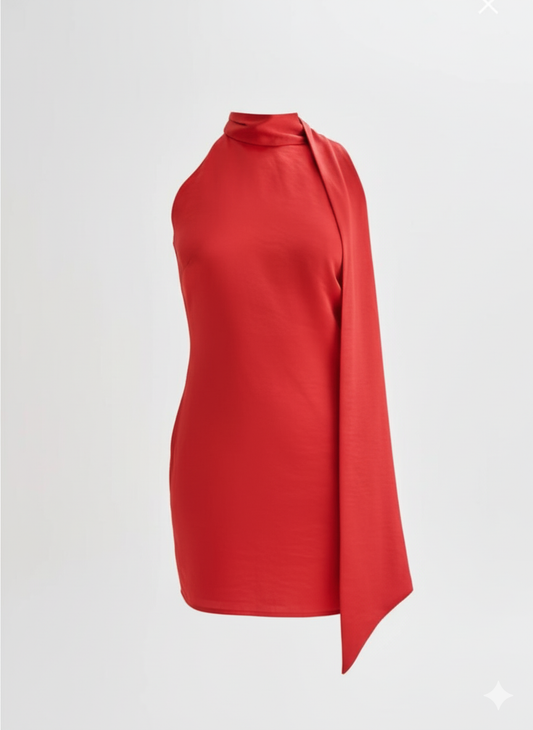 Ruby Halter Mini Dress